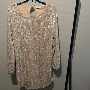 sparkly cocktail dress